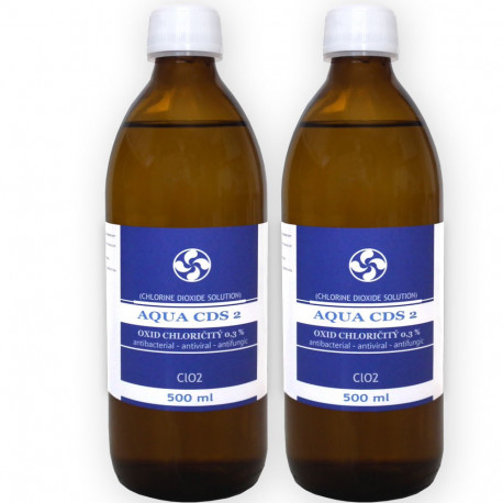 2x AQUA CDS 2  MMS 500ml