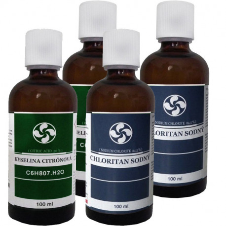 2x Chloritan sodn&yacute; MMS Kvapky 100% kvalita